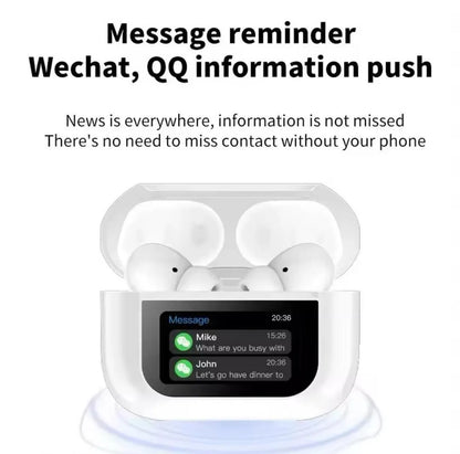 Premium Wireless Earbuds ANC ENC Spatial Audio 20 Languages