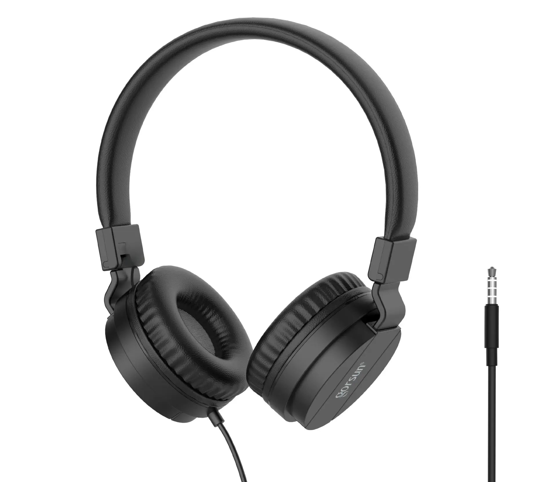 Over-Ear Headphones with Mic & Cable Black